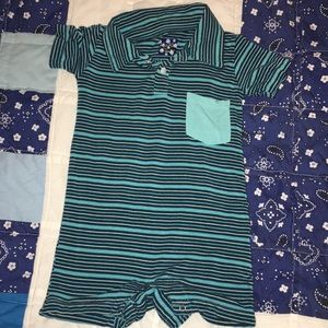 Kickee Pants Polo Romper